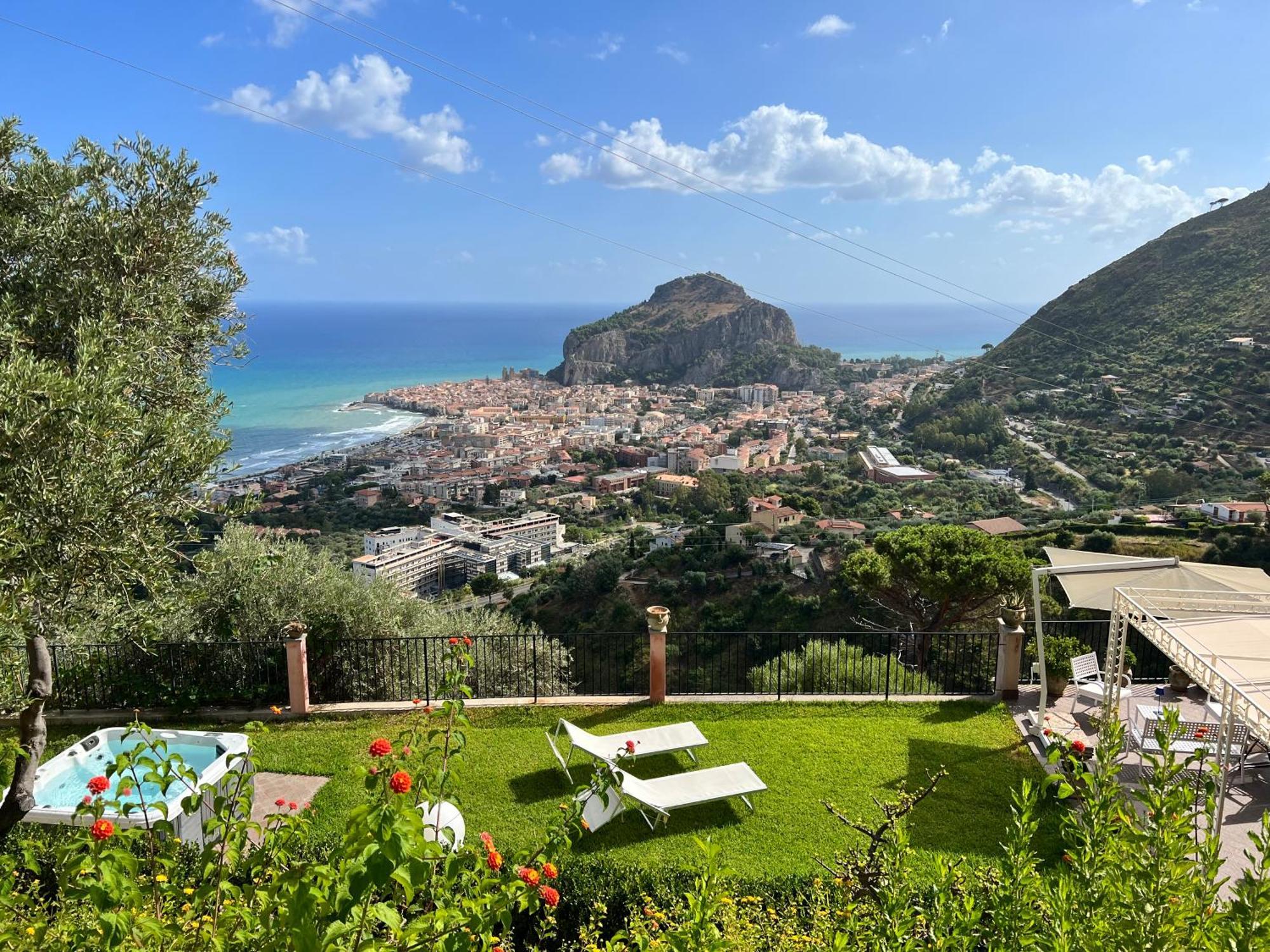 Villa Angela Luxury Cefalù Exterior foto